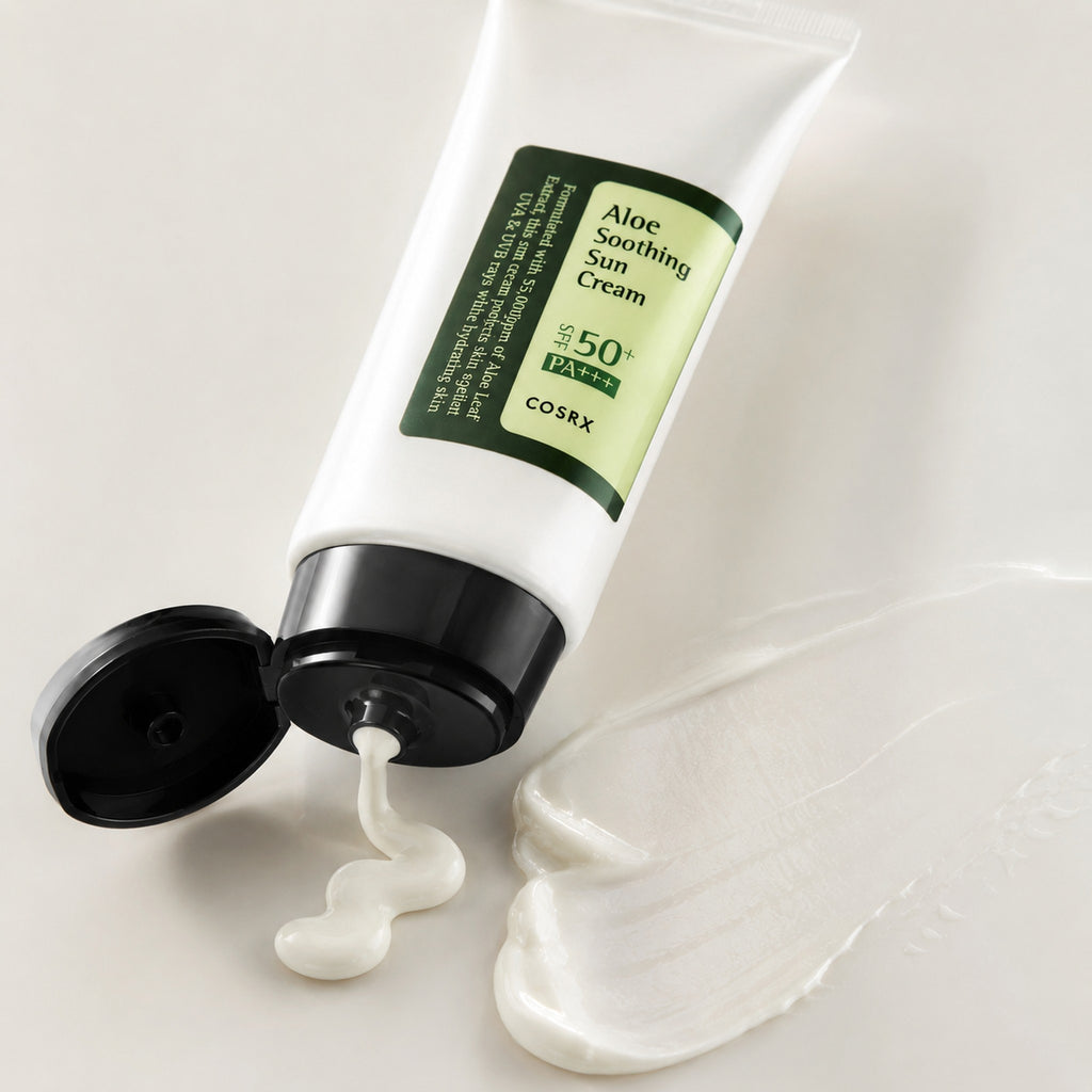 COSRX — Protector solar calmante de aloe SPF50+ PA+++ · 50 ml