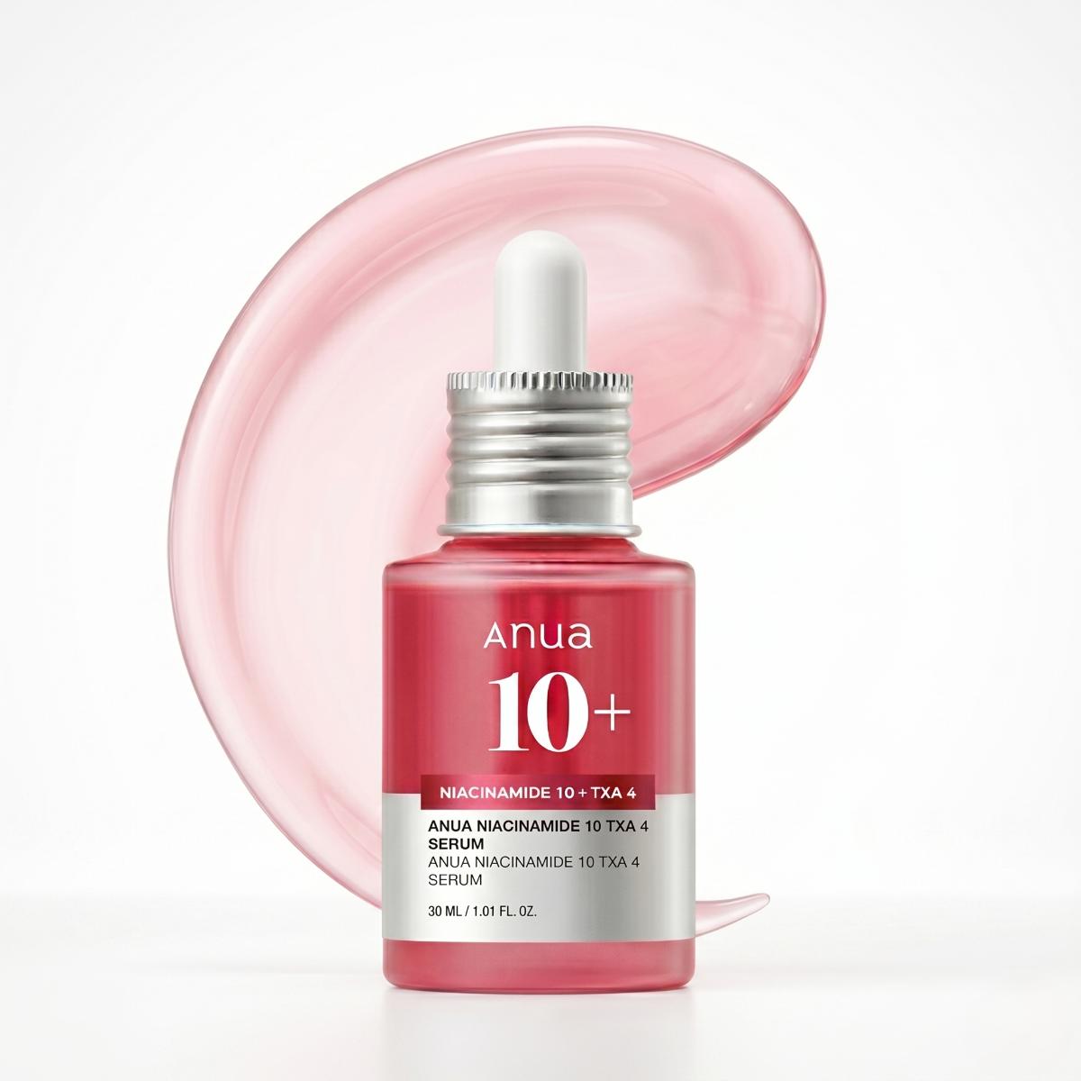Anua — Sérum de niacinamida 10 + TXA 4 · 30 ml