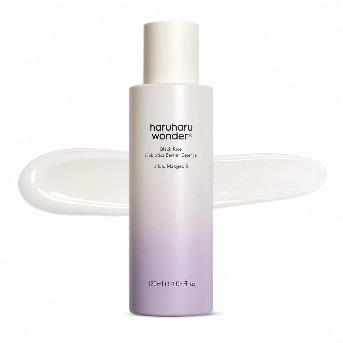 haruharu wonder — Esencia para la barrera cutánea con arroz negro y probióticos · 120 ml