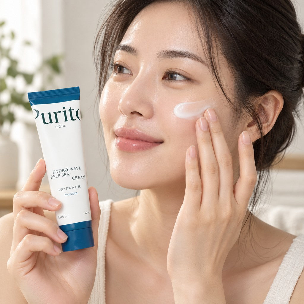 Purito SEOUL — Crema Hydro Wave con agua de mar profundo · 50 ml