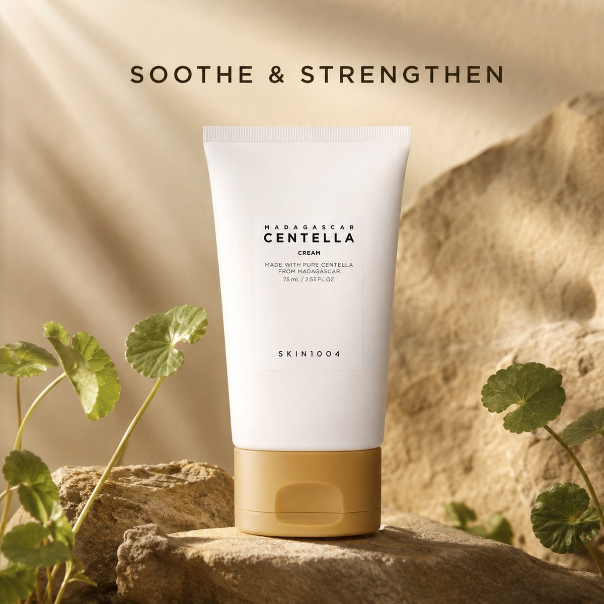 SKIN1004 — Crema con centella de Madagascar · 75 ml