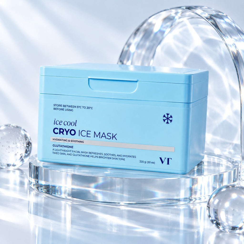 VT — Mascarilla refrescante Cryo Ice · 30 mascarillas