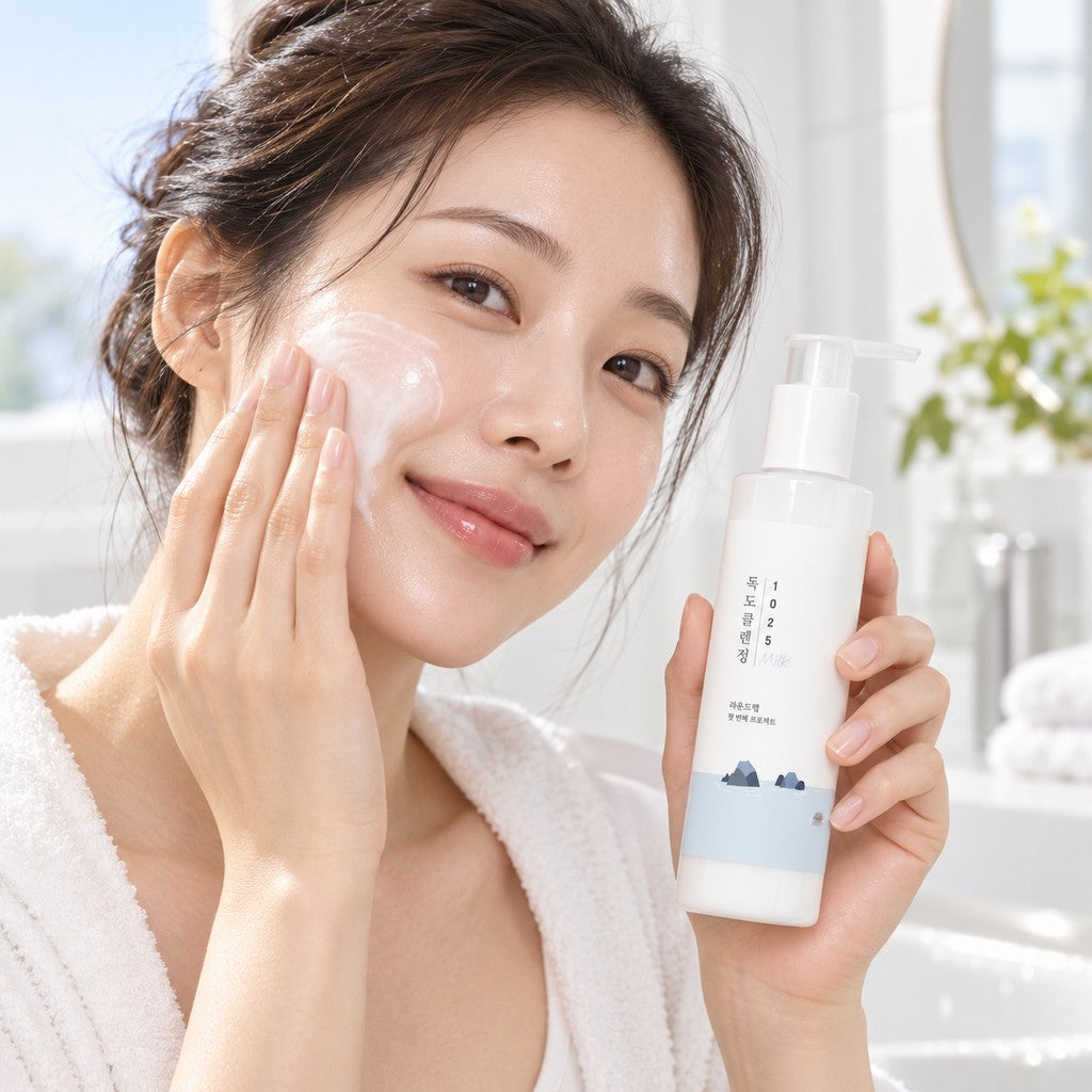 ROUND LAB — Leche limpiadora 1025 Dokdo · 200 ml
