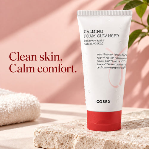 COSRX — Limpiador calmante en espuma AC Collection · 150 ml