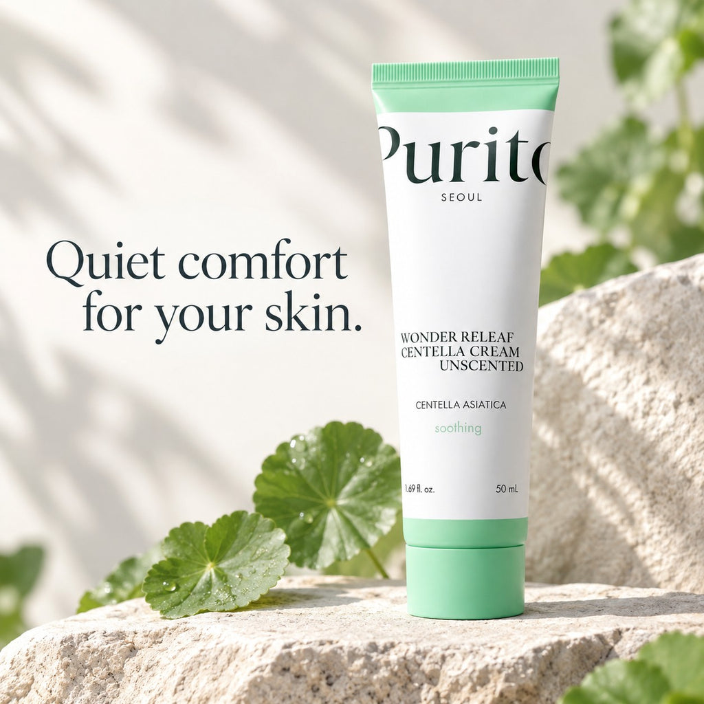 Purito SEOUL — Crema sin perfume Wonder Releaf con centella · 50 ml