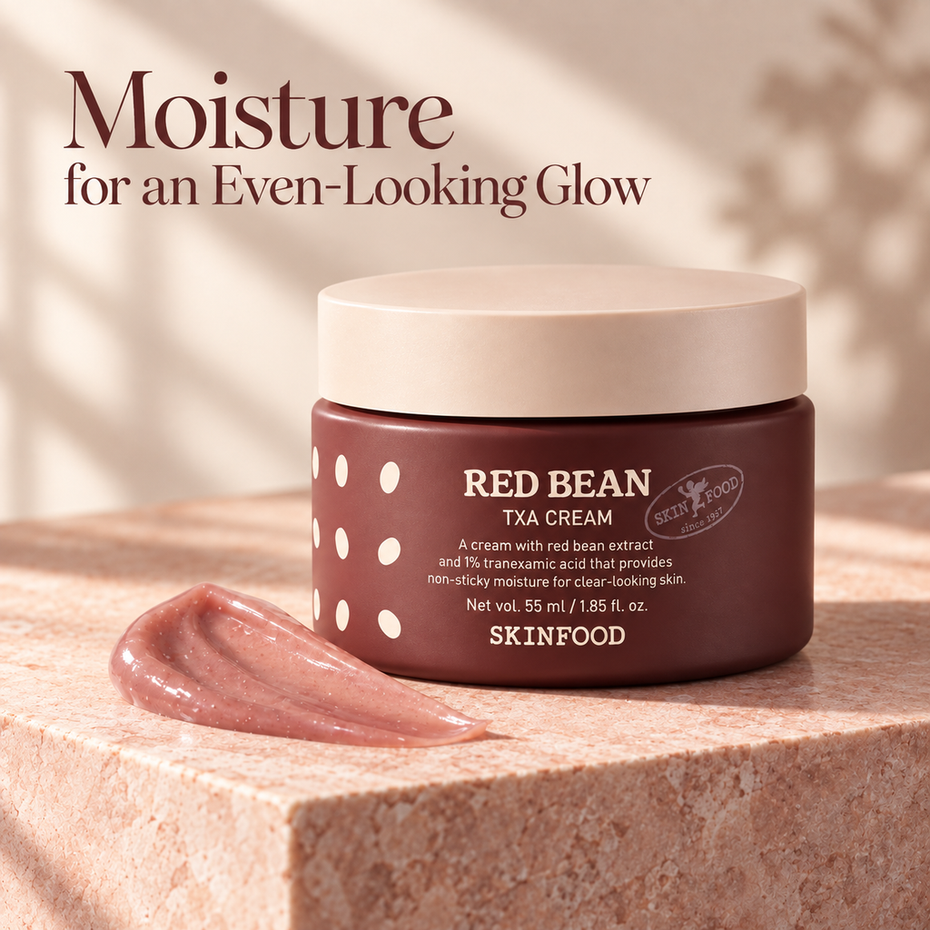 SKINFOOD — Crema de judía roja y TXA · 55 ml