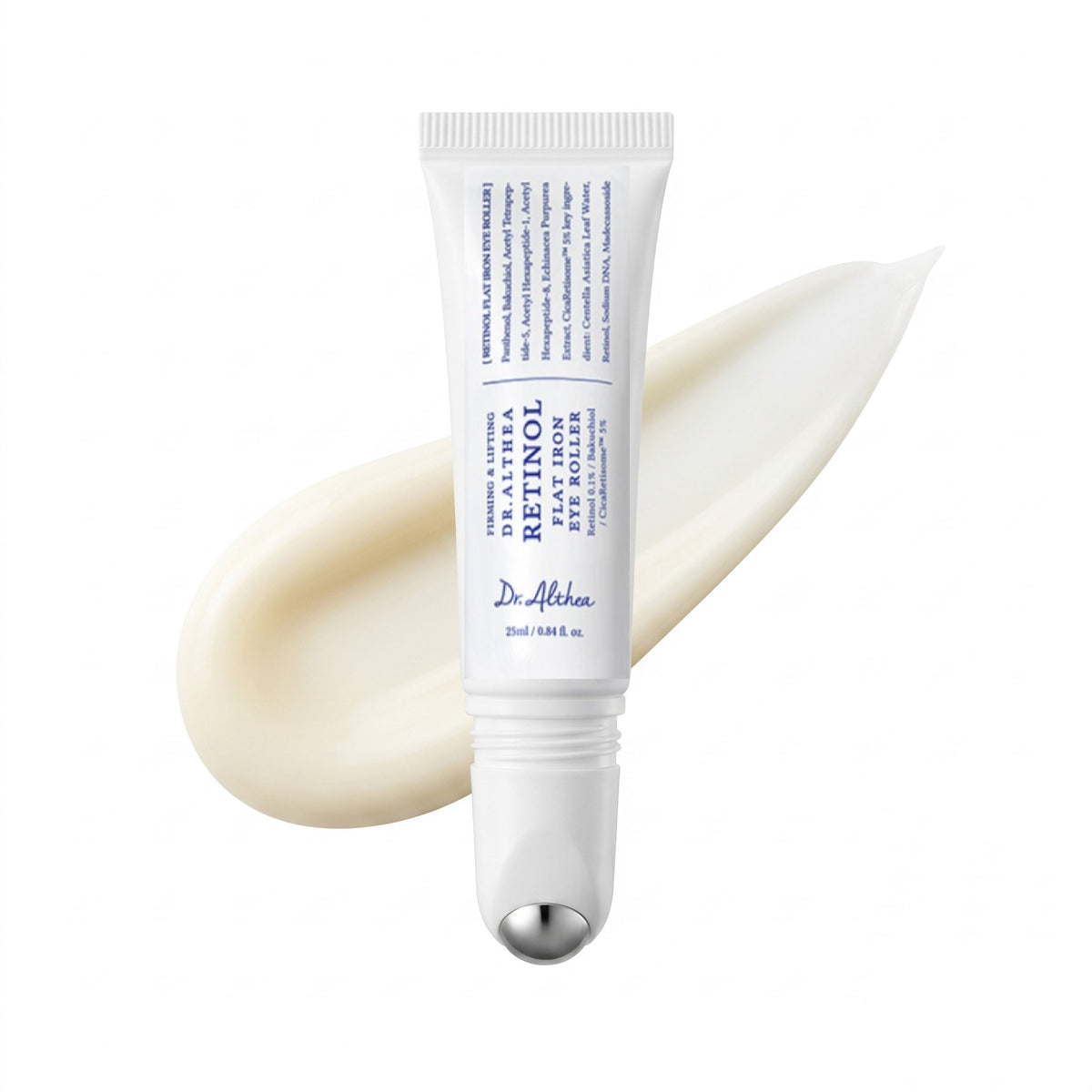 Dr.Althea — Contorno de ojos alisador con retinol y aplicador de rodillo · 25 ml