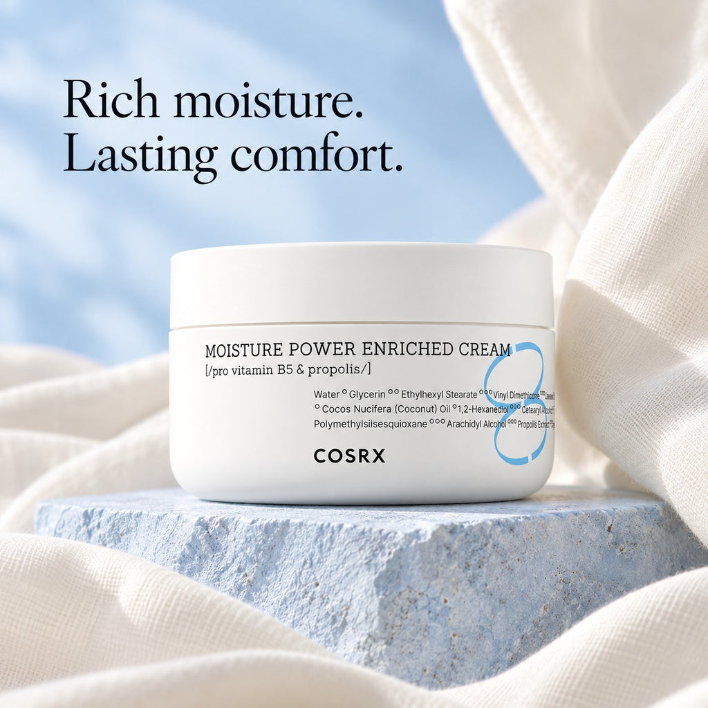 COSRX — Crema hidratante nutritiva Hydrium · 50 ml