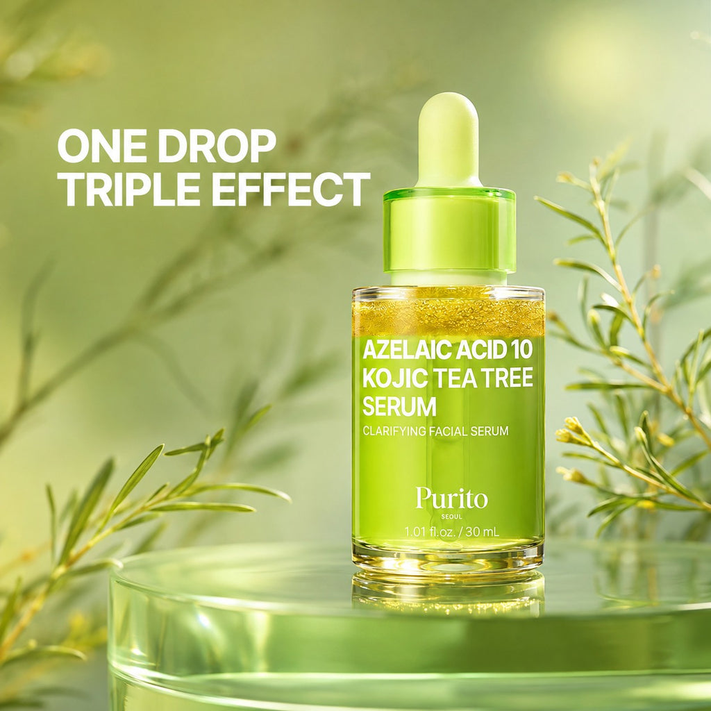 Purito SEOUL — Sérum de ácido azelaico 10, ácido kójico y árbol de té · 30 ml