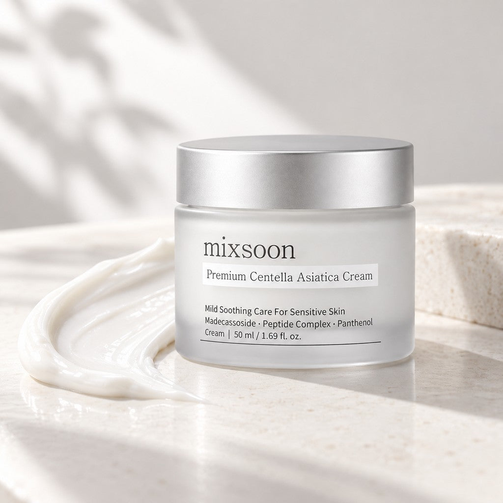mixsoon — Crema prémium de centella asiática · 50 ml
