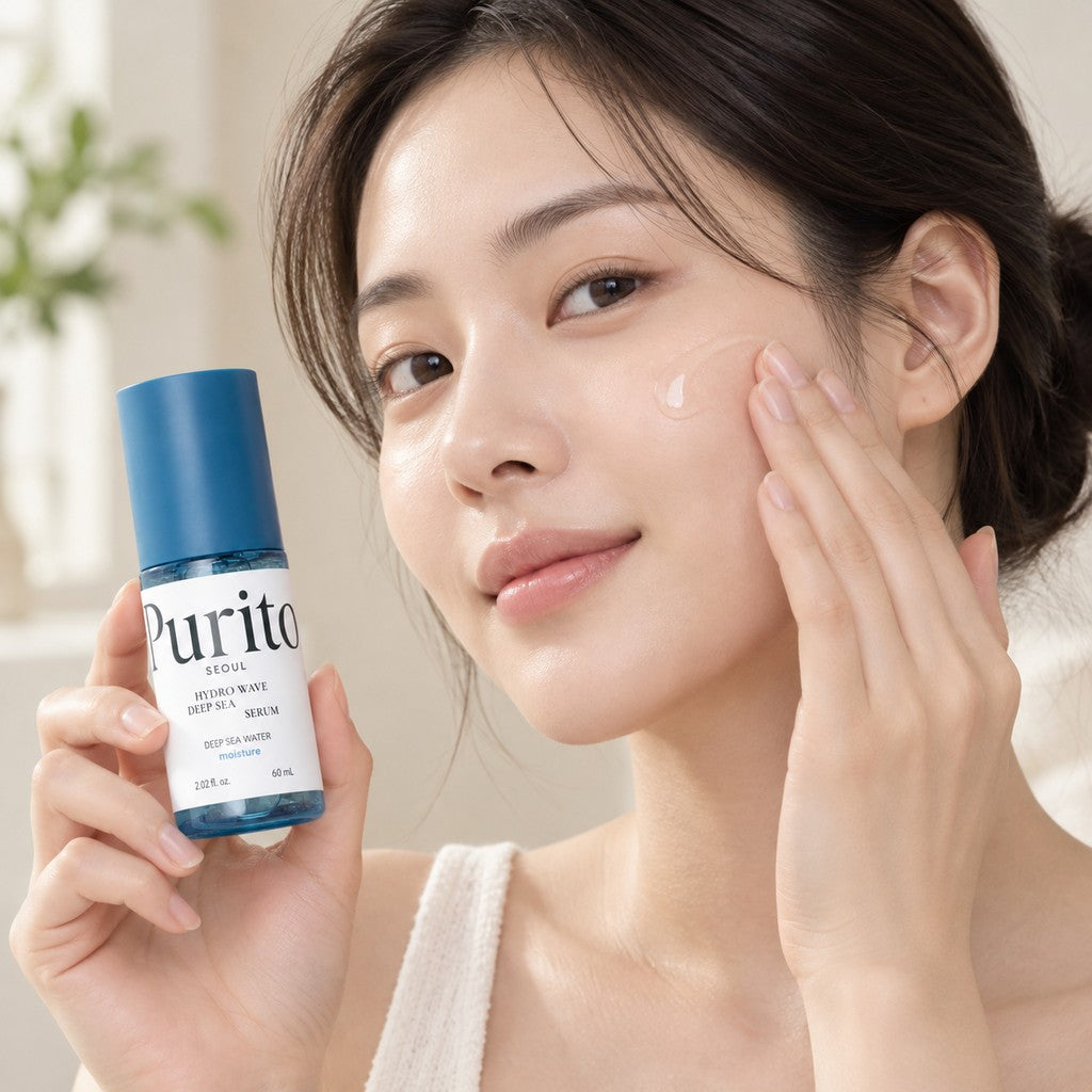 Purito SEOUL — Sérum Hydro Wave con agua de mar profundo · 60 ml
