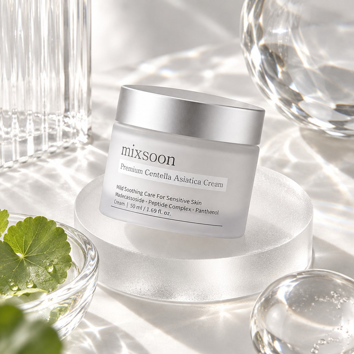 mixsoon — Crema prémium de centella asiática · 50 ml