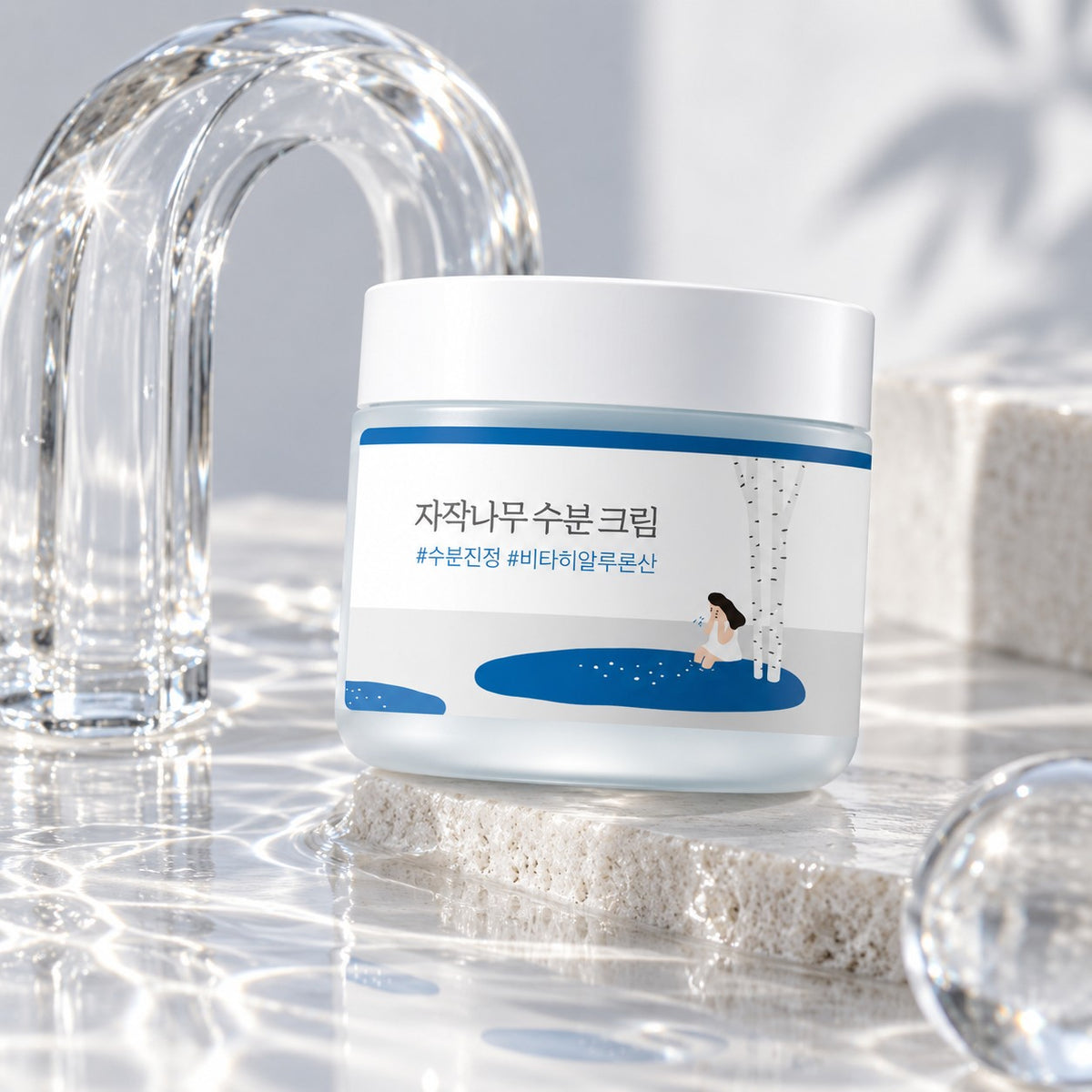 ROUND LAB — Crema hidratante con savia de abedul · 80 ml