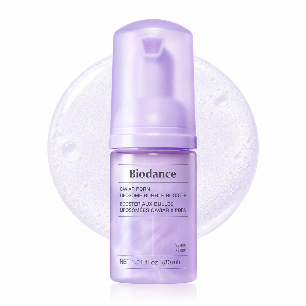 Biodance — Potenciador de burbujas con liposomas, caviar y PDRN · 30 ml