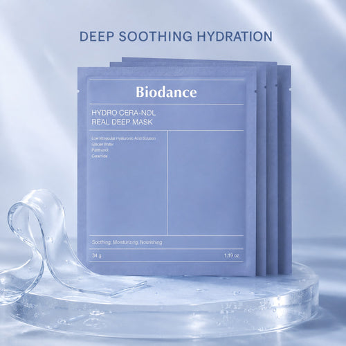 Biodance — Mascarilla intensiva Hydro Cera-nol · 4 mascarillas