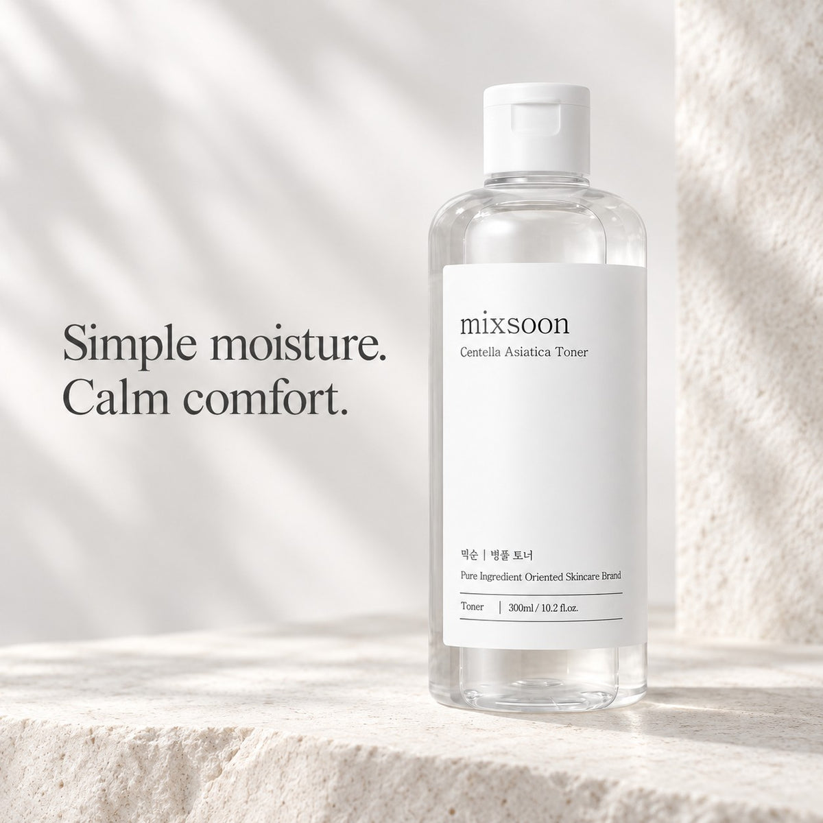 mixsoon — Tónico de centella asiática · 300 ml