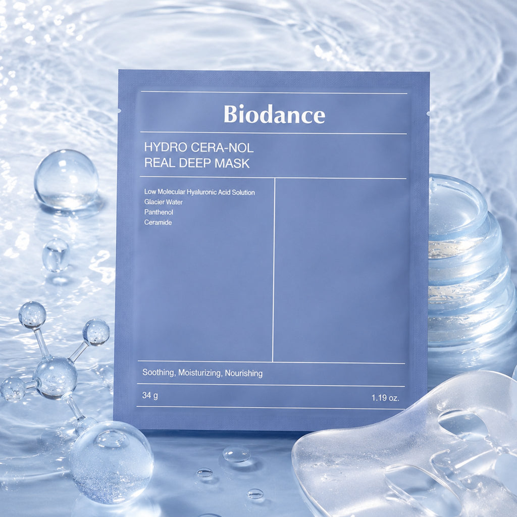 Biodance — Mascarilla intensiva Hydro Cera-nol · 4 mascarillas
