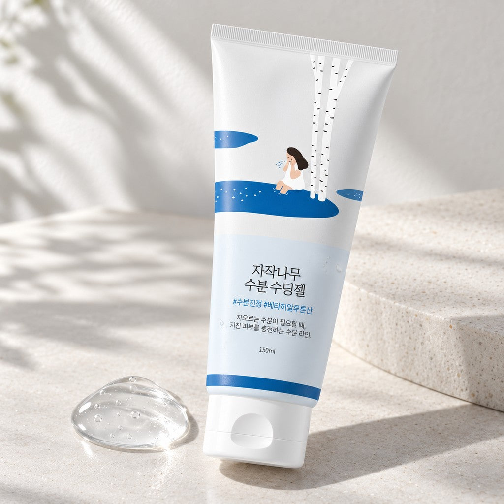 ROUND LAB — Gel hidratante y calmante con savia de abedul · 150 ml