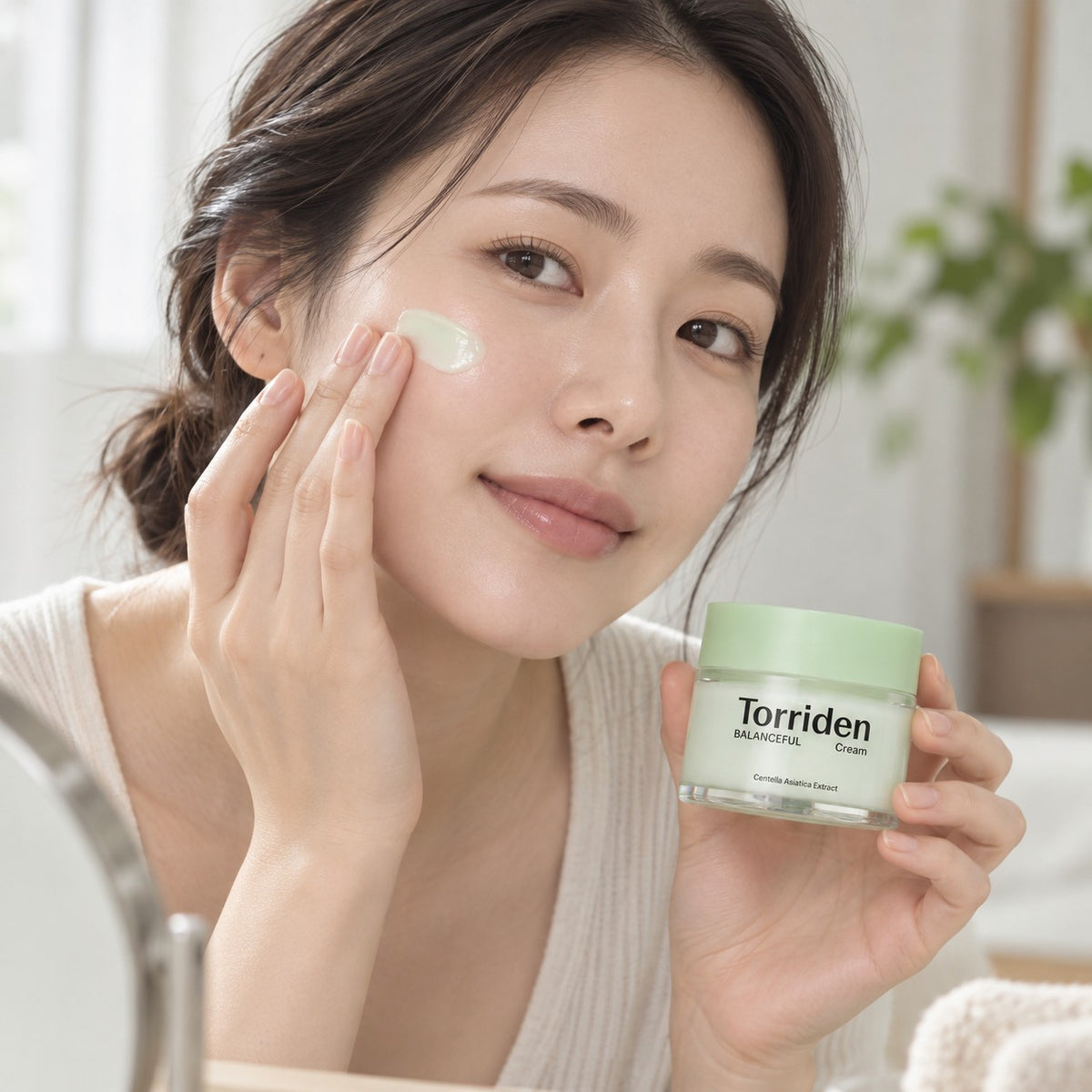 Torriden — Crema calmante BALANCEFUL con centella · 80 ml