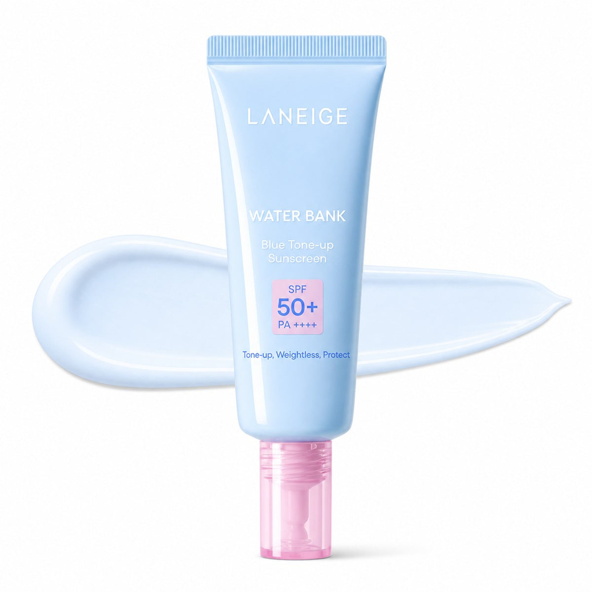LANEIGE — Protector solar iluminador azul Water Bank · 50 ml