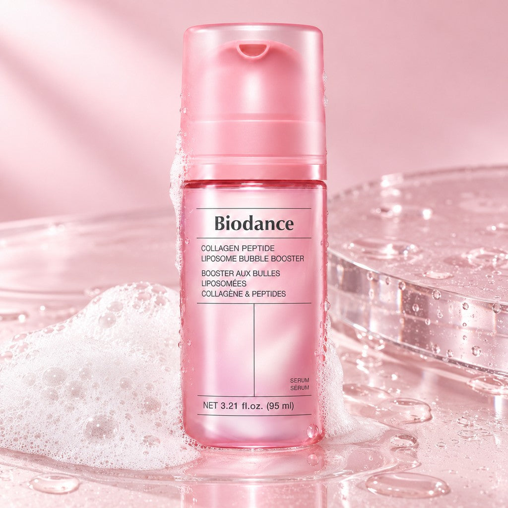 Biodance — Potenciador de burbujas con liposomas, colágeno y péptidos · 95 ml