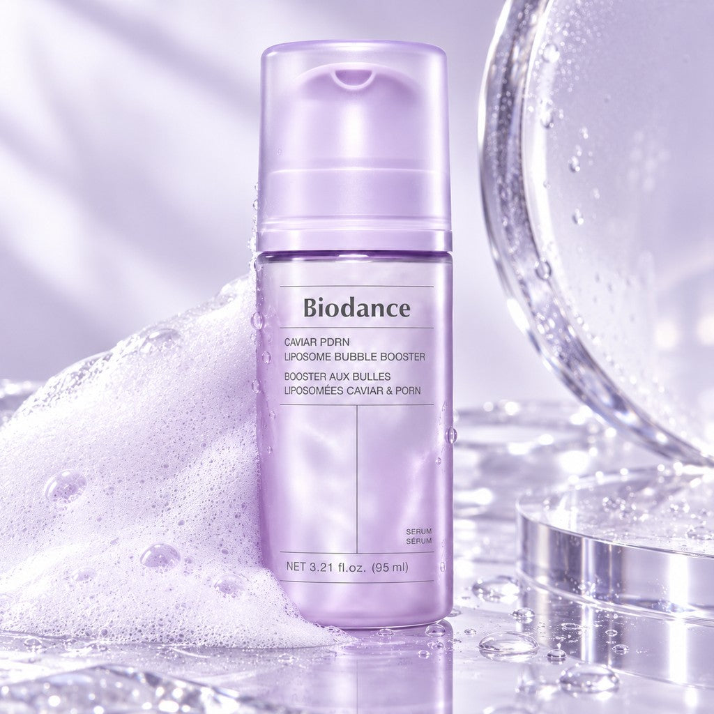 Biodance — Potenciador de burbujas con liposomas, caviar y PDRN · 95 ml