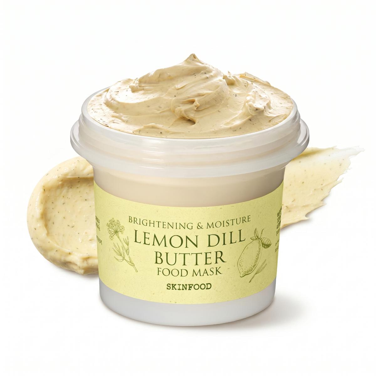 SKINFOOD — Mascarilla de manteca de limón y eneldo · 120 g
