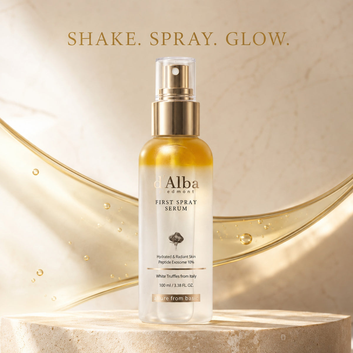 d'Alba — Sérum inicial en espray con trufa blanca · 100 ml