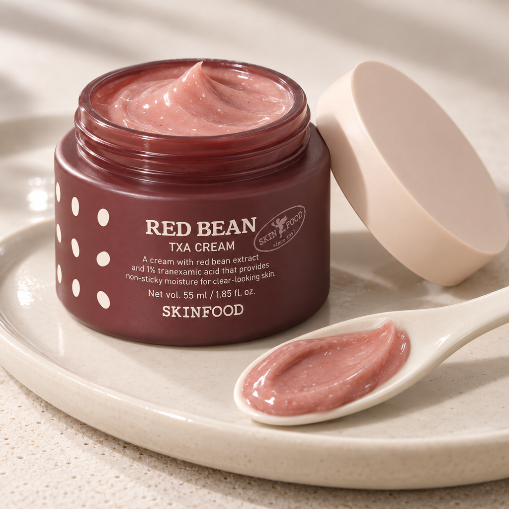 SKINFOOD — Crema de judía roja y TXA · 55 ml