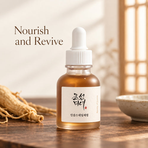 Beauty of Joseon — Sérum revitalizante de ginseng y mucina de caracol · 30 ml