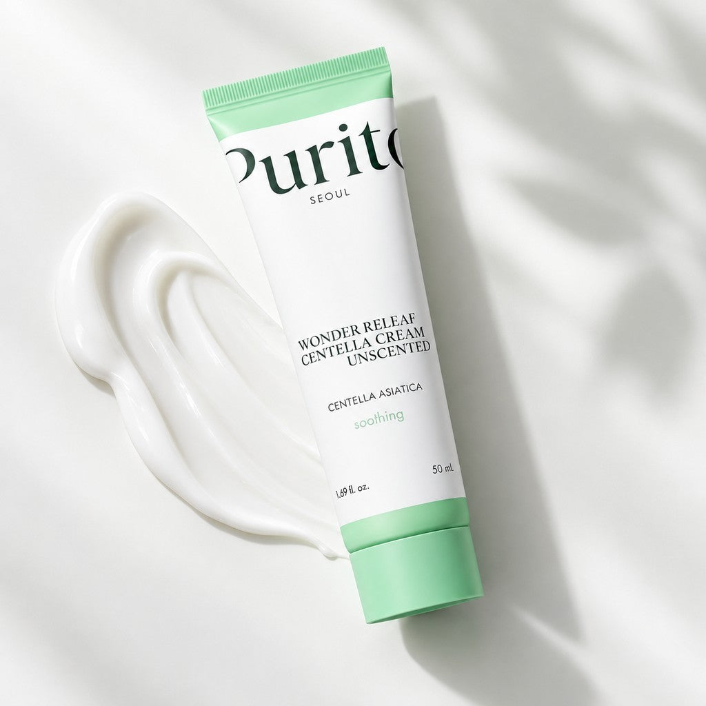 Purito SEOUL — Crema sin perfume Wonder Releaf con centella · 50 ml