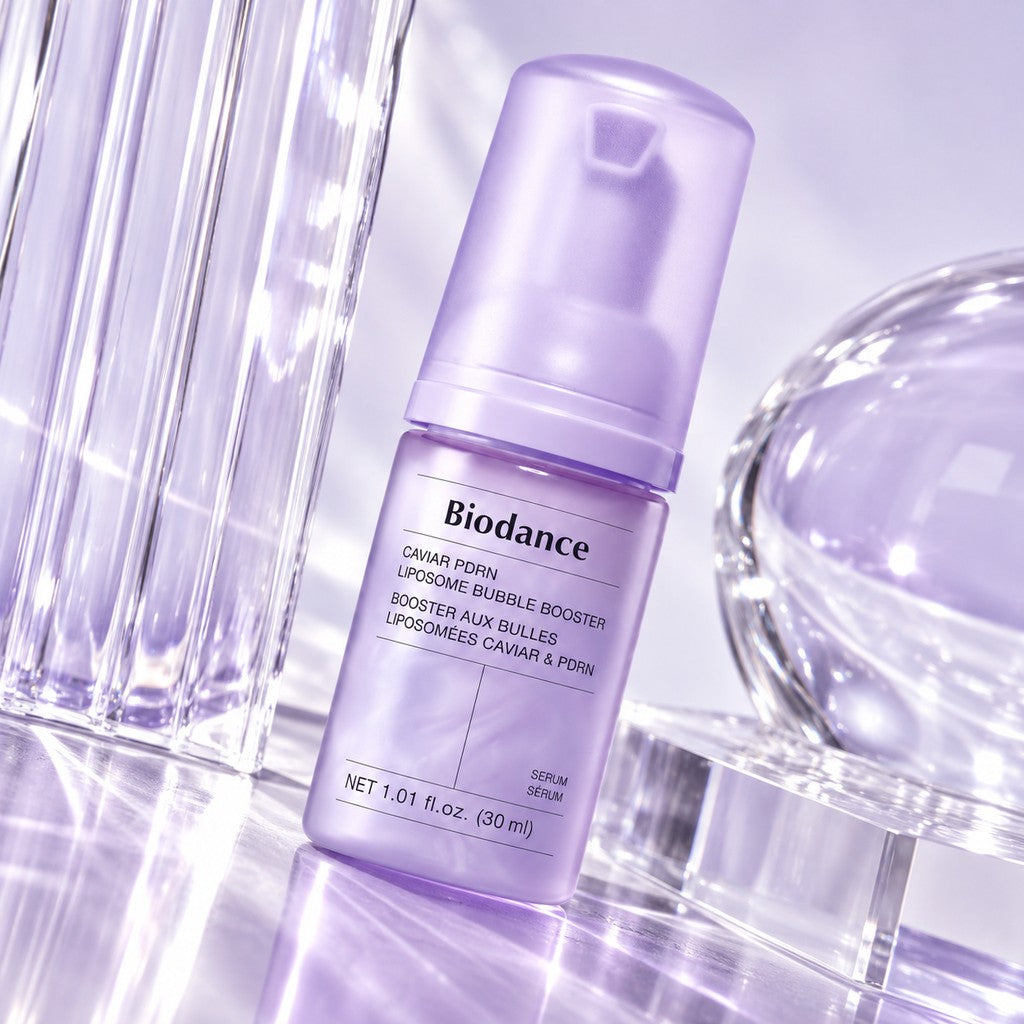 Biodance — Potenciador de burbujas con liposomas, caviar y PDRN · 30 ml