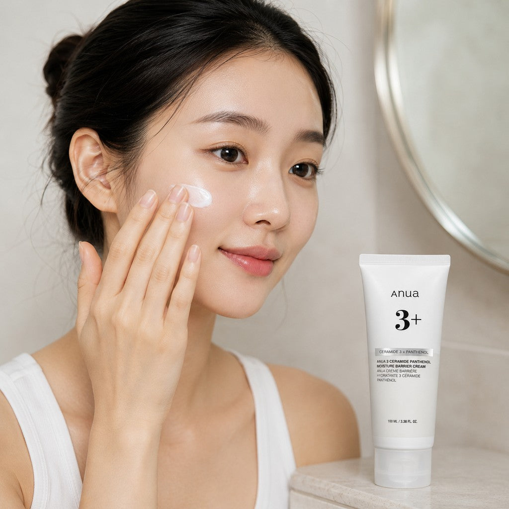 Anua — Crema para la barrera de hidratación con 3 ceramidas y pantenol · 100 ml