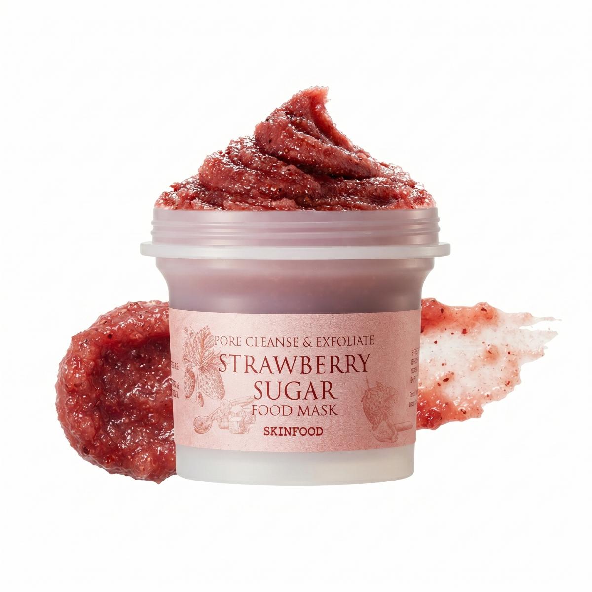 SKINFOOD — Mascarilla de fresa y azúcar · 120 g