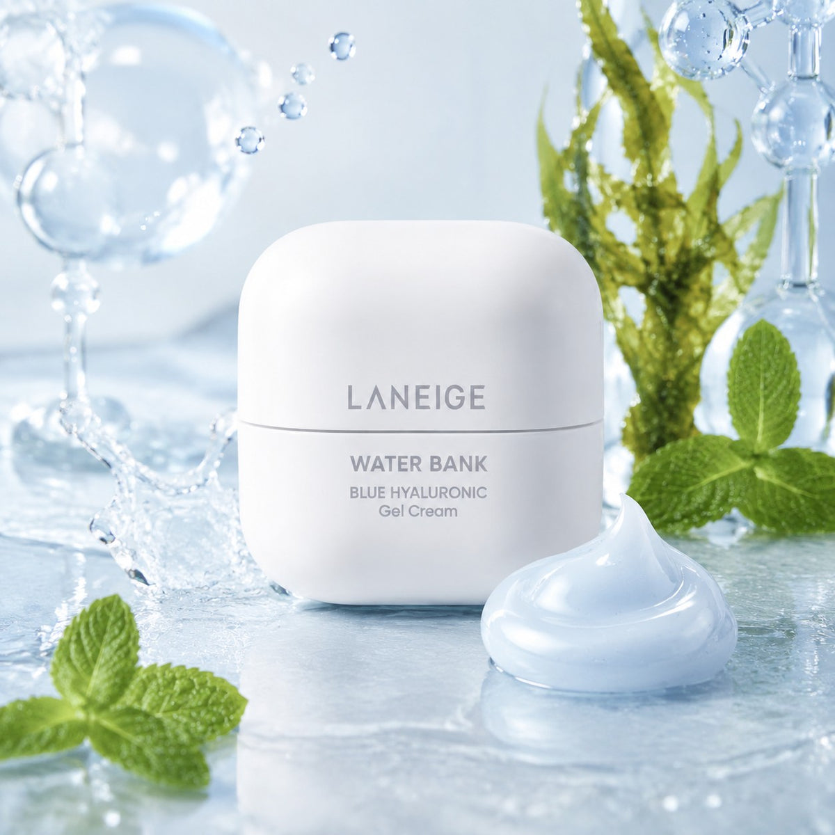 LANEIGE — Crema en gel Water Bank con ácido hialurónico azul · 50 ml