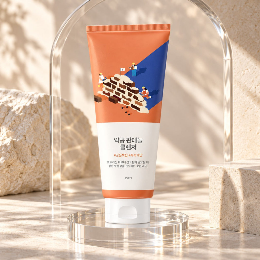 ROUND LAB — Limpiador con soja y pantenol · 150 ml