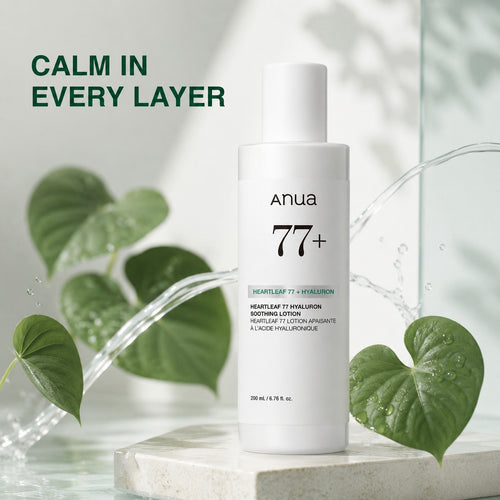 Anua — Loción calmante con Houttuynia cordata 77 y ácido hialurónico · 200 ml