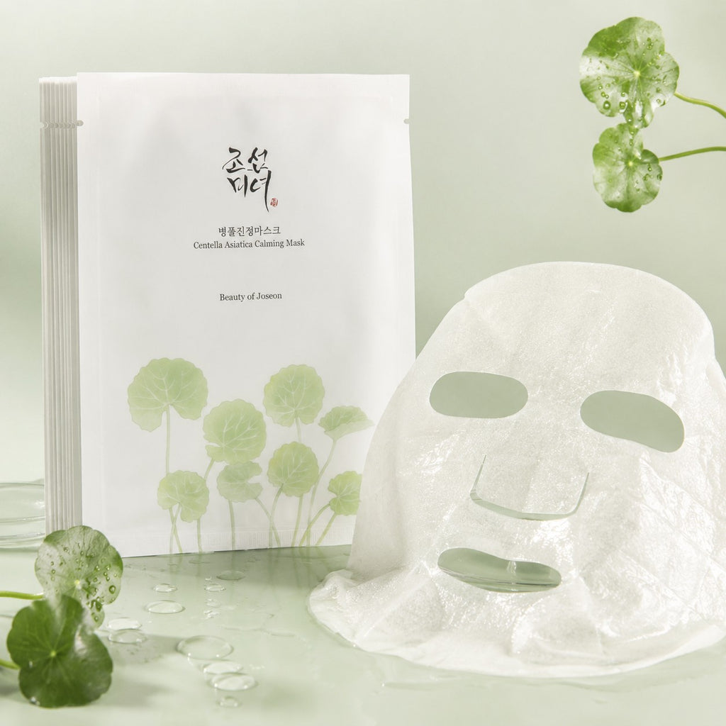 Beauty of Joseon — Mascarilla calmante de centella asiática · 10 mascarillas