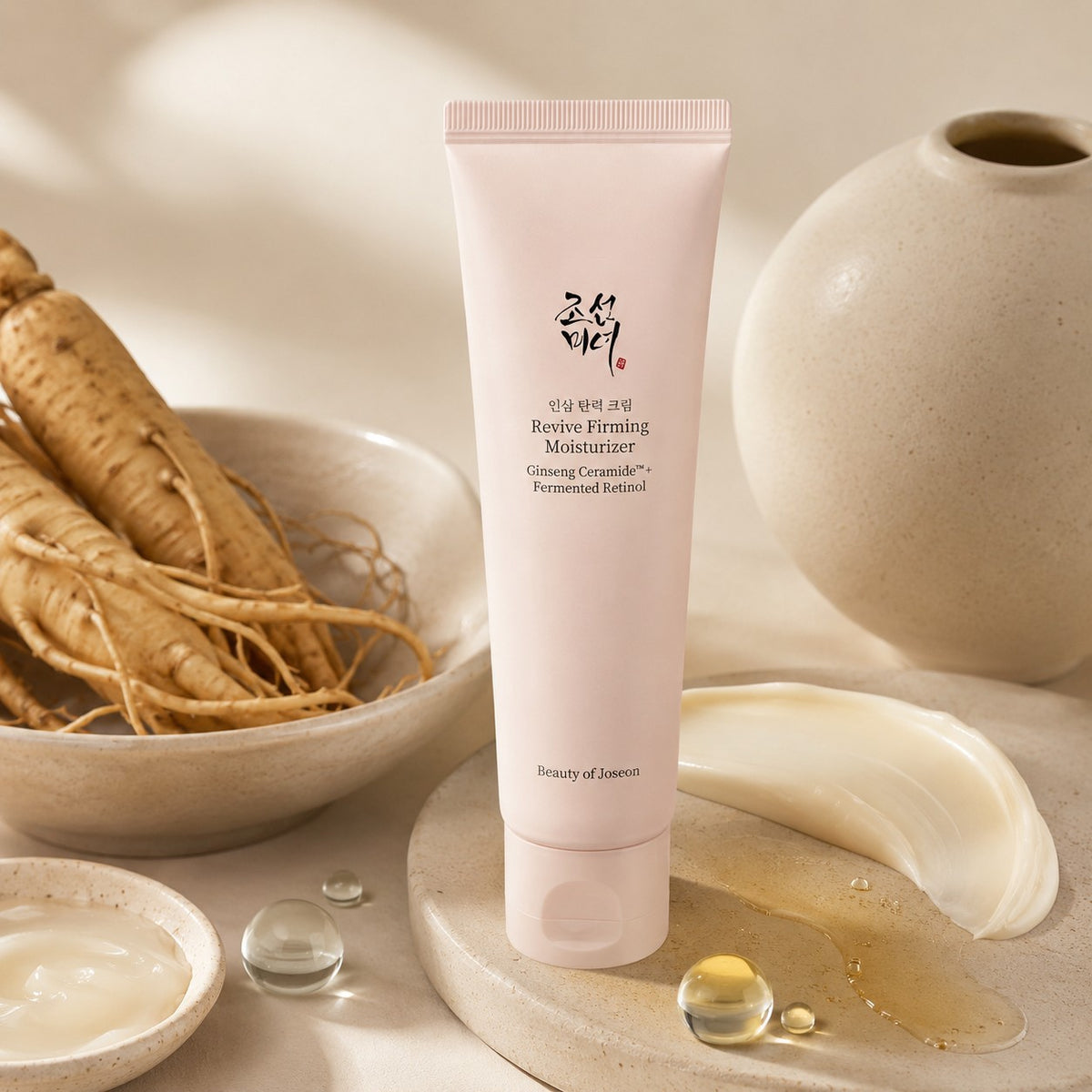Beauty of Joseon — Crema reafirmante de ginseng con ceramida y retinol fermentado · 60 ml