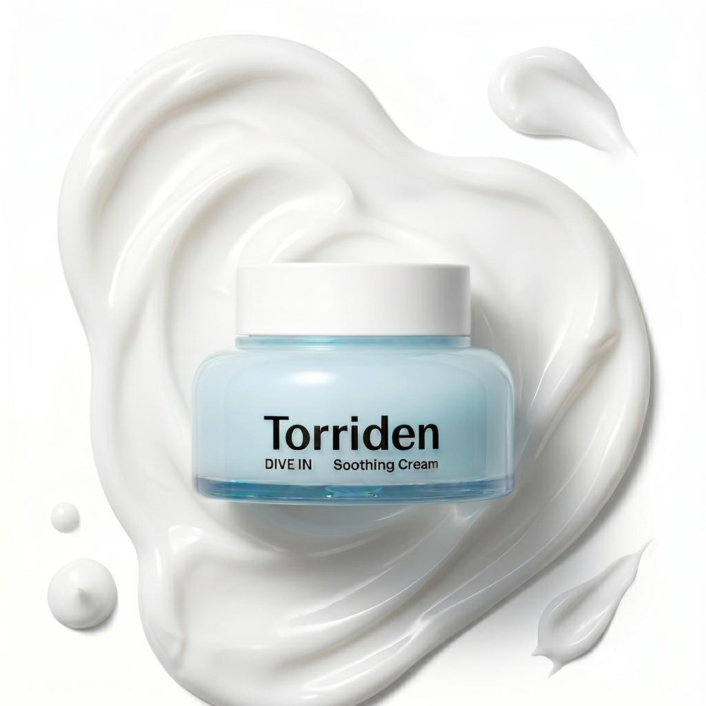 Torriden — Crema calmante DIVE IN con ácido hialurónico de bajo peso molecular · 100 ml