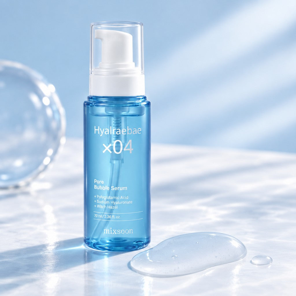 mixsoon — Sérum de burbujas para poros Hyalraebae · 70 ml