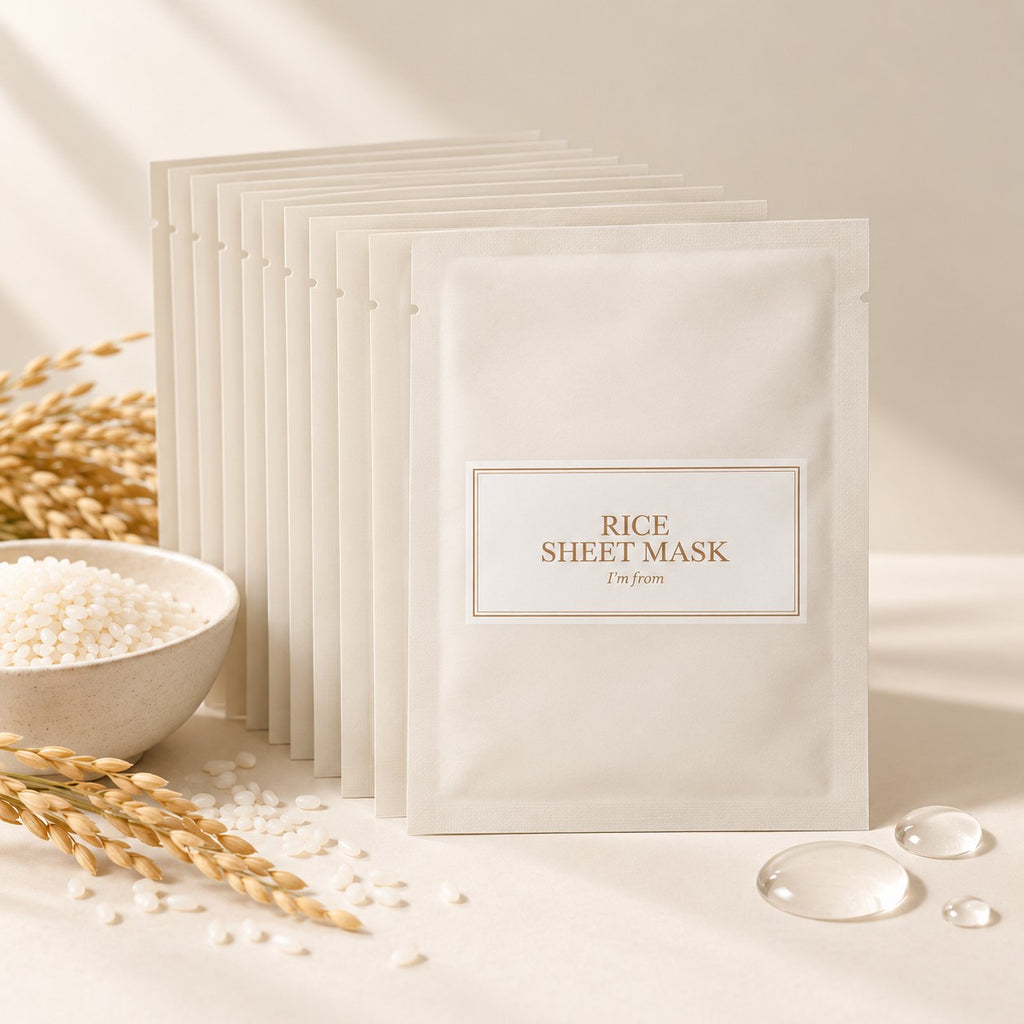 I'm From — Mascarilla de tejido de arroz · 10 mascarillas