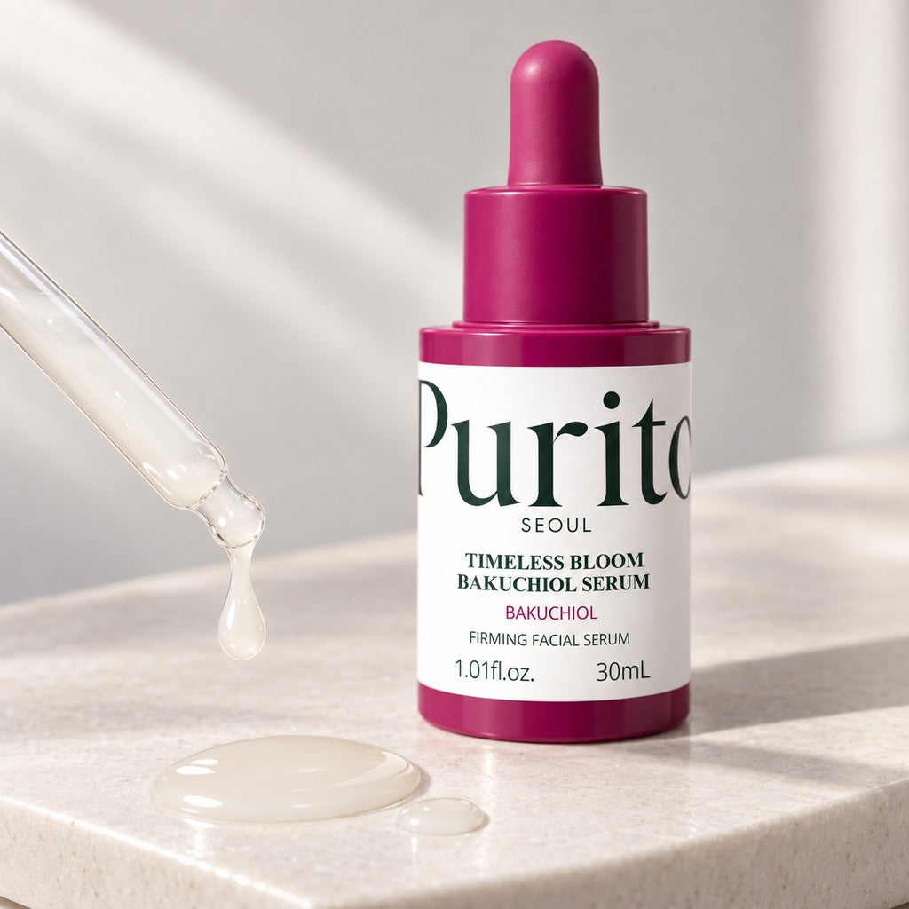 Purito SEOUL — Sérum Timeless Bloom con bakuchiol · 30 ml