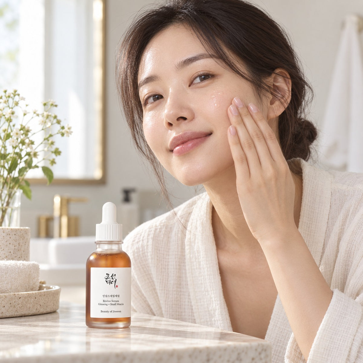 Beauty of Joseon — Sérum revitalizante de ginseng y mucina de caracol · 60 ml