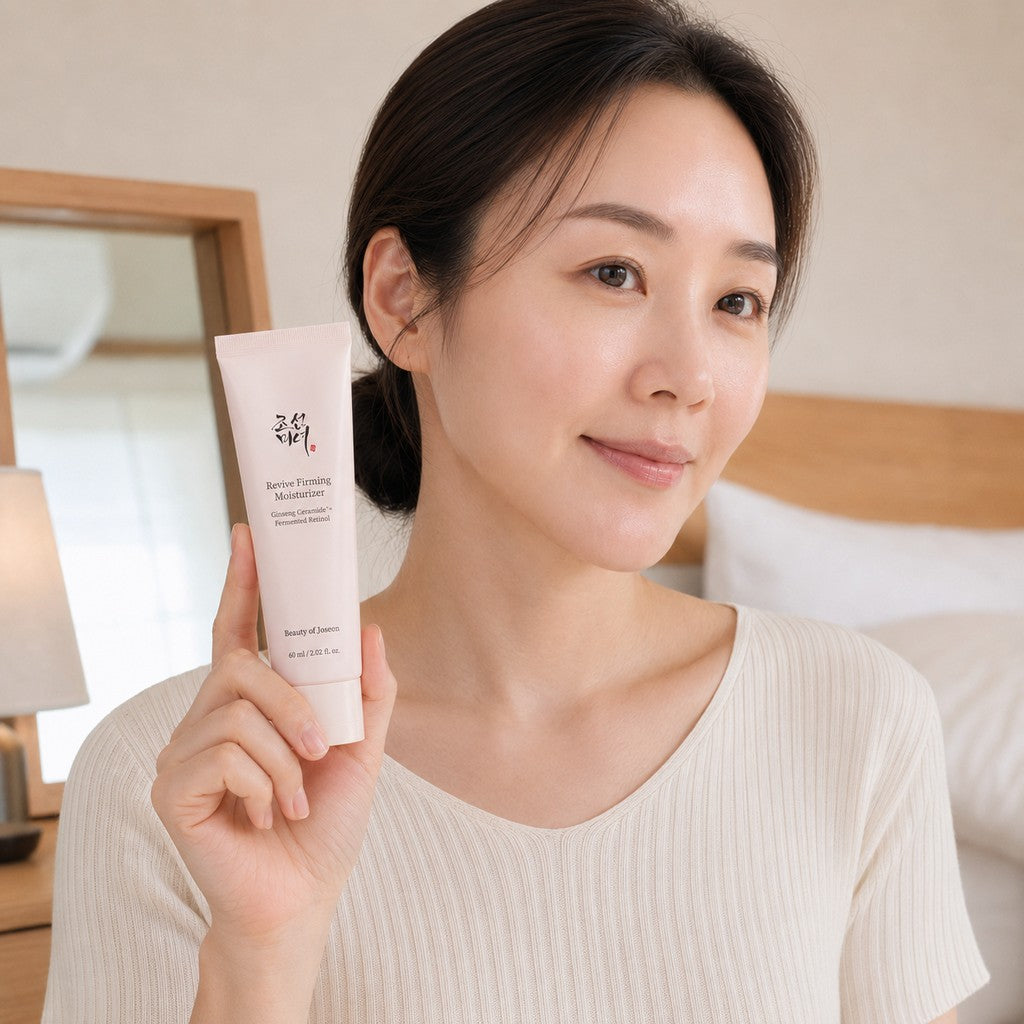 Beauty of Joseon — Crema reafirmante de ginseng con ceramida y retinol fermentado · 60 ml