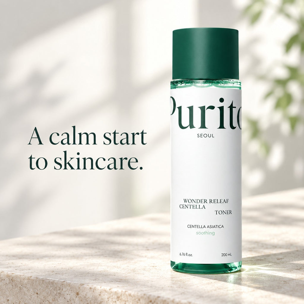 Purito SEOUL — Tónico Wonder Releaf con centella · 200 ml