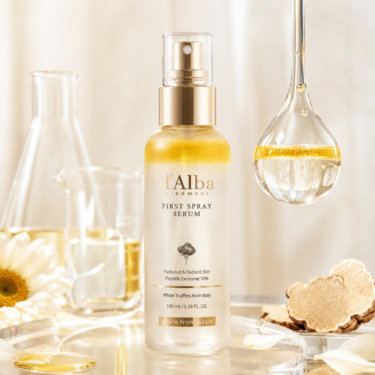 d'Alba — Sérum inicial en espray con trufa blanca · 100 ml
