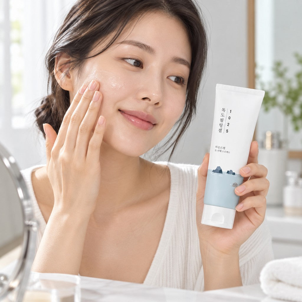 ROUND LAB — Gel exfoliante 1025 Dokdo · 120 ml
