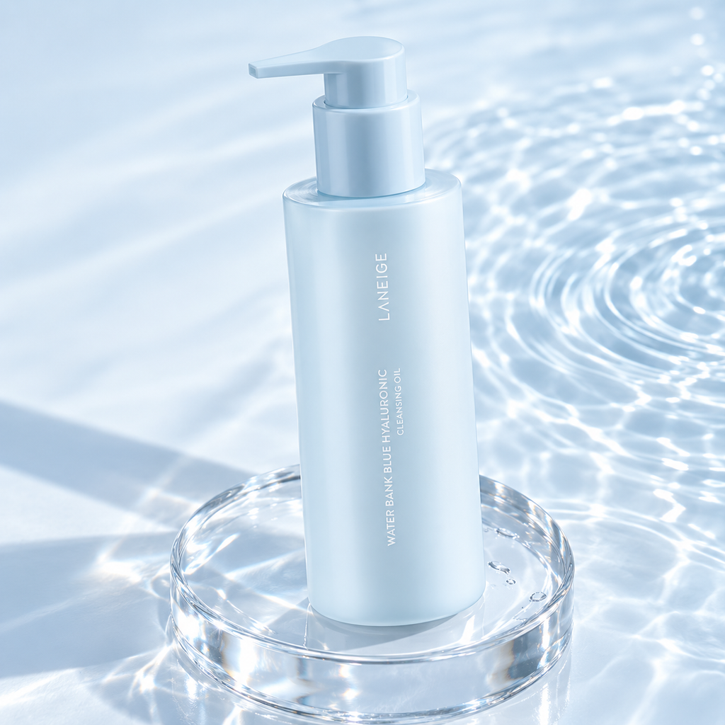 LANEIGE — Aceite limpiador Water Bank con ácido hialurónico azul · 250 ml