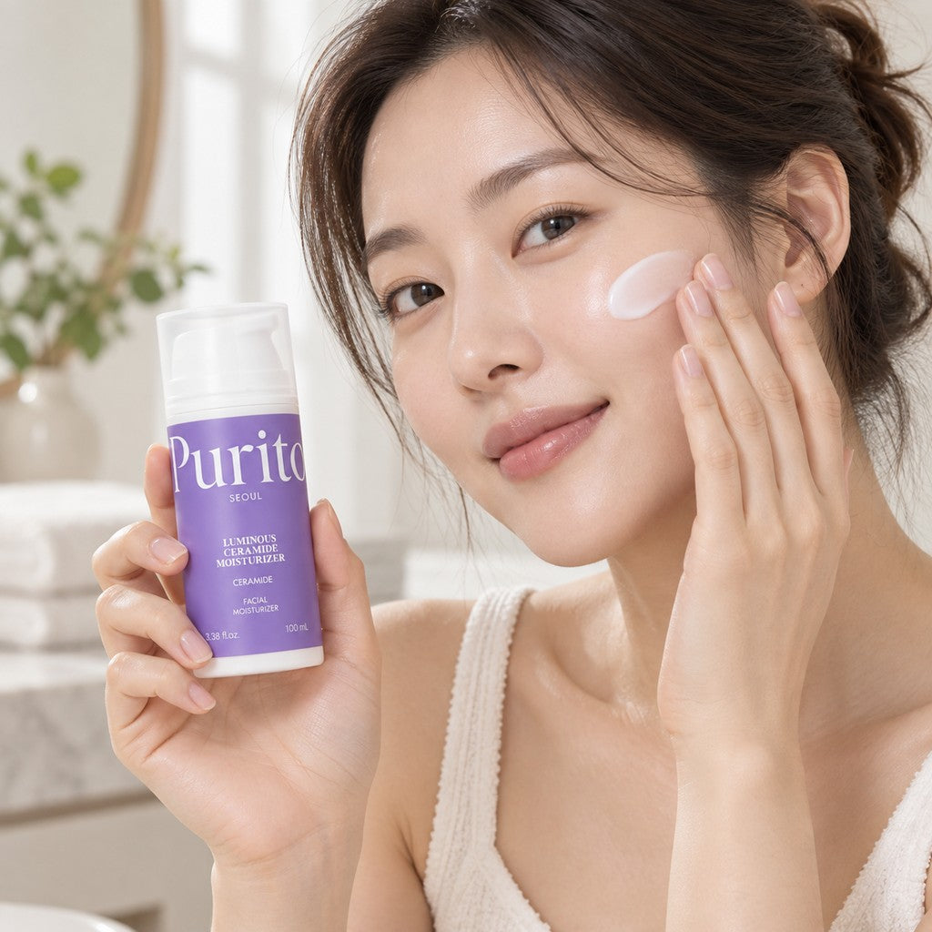 Purito SEOUL — Hidratante iluminador con ceramidas · 100 ml